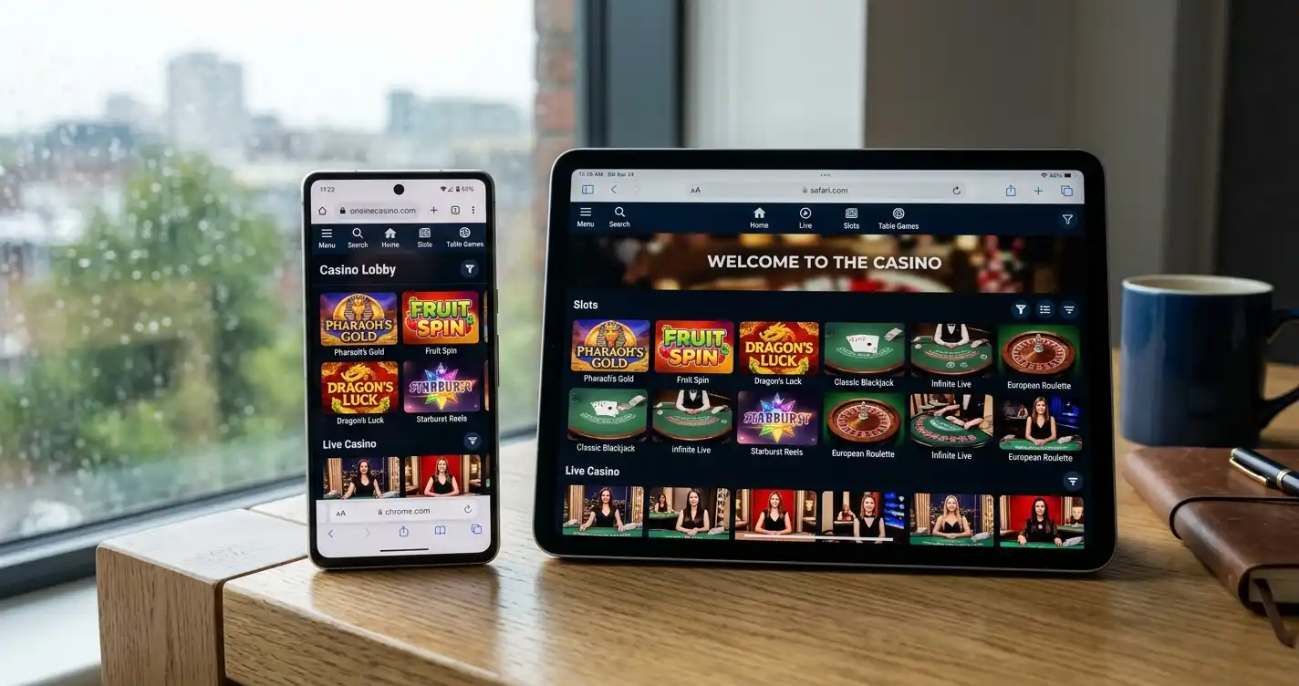 OneCasino Mobile Casino Ireland: Browser Play and App Status